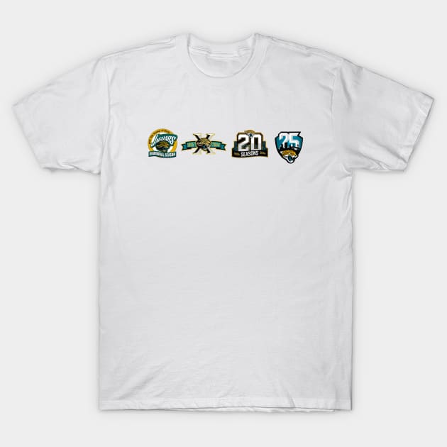 Jaguars timeline T-Shirt by 904 T’s